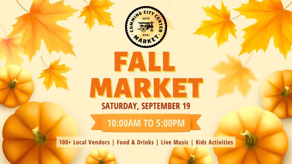 2026 Fall Market at Cumming City Center