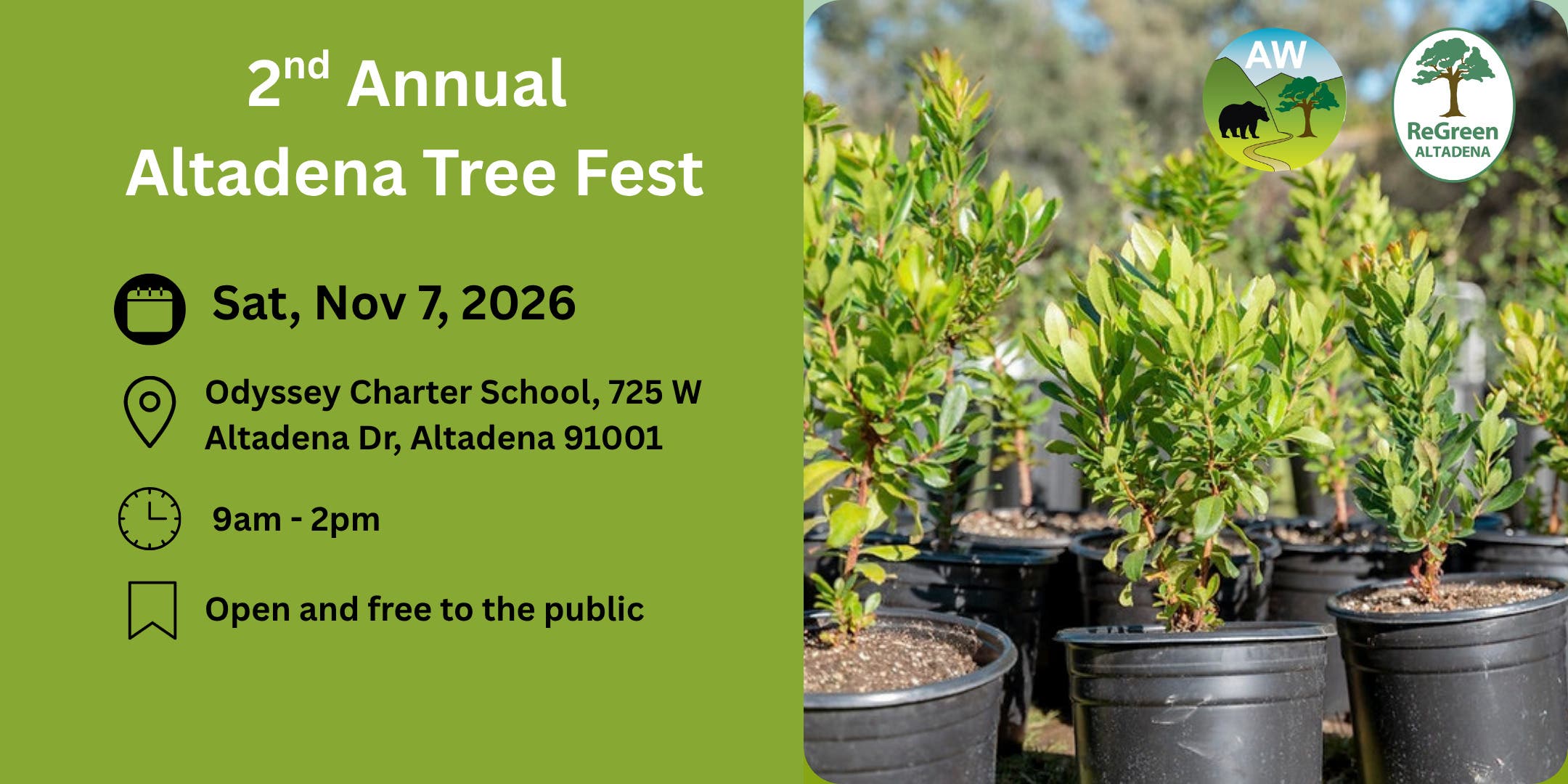 2nd Annual Altadena Tree Fest