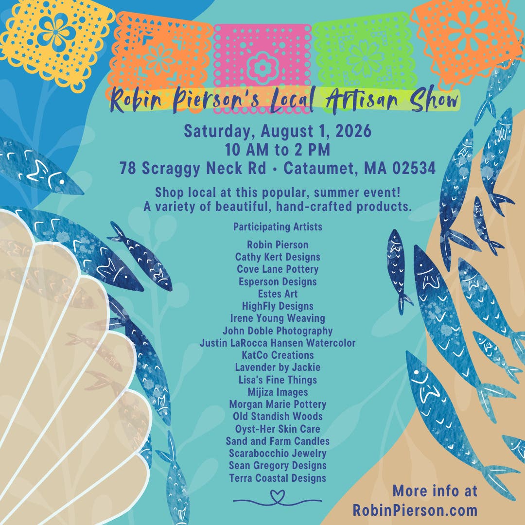 Robin Pierson's August 1st Local Artisans Show