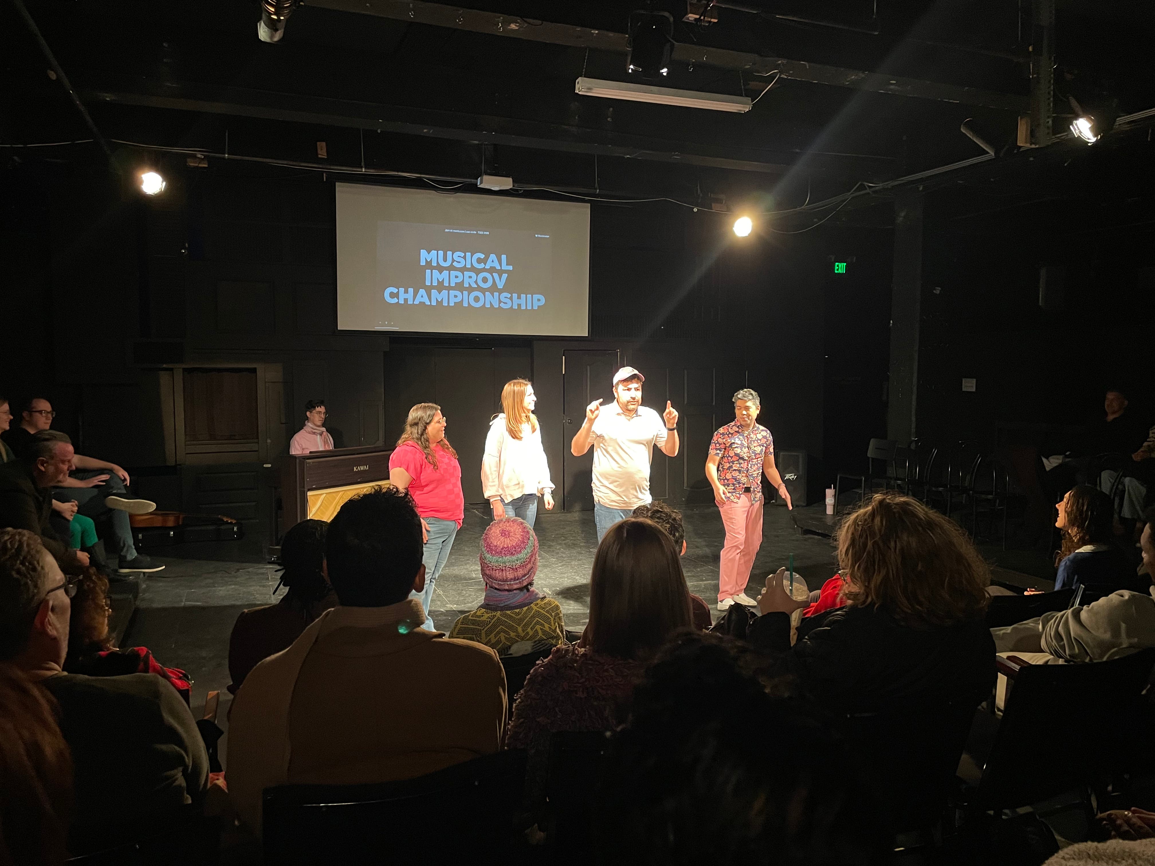 SHOW: Musical Improv Championship at Baltimore Improv Group