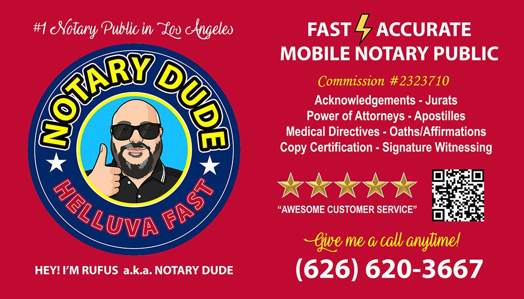 Long Beach Notary Dude