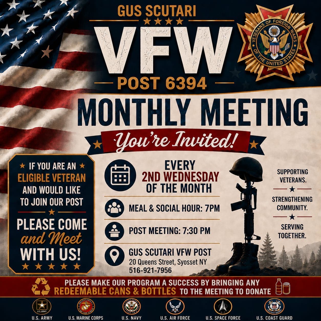 VFW monthly meeting
