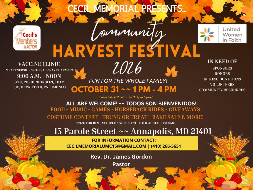 Community Harvest Festival 2026