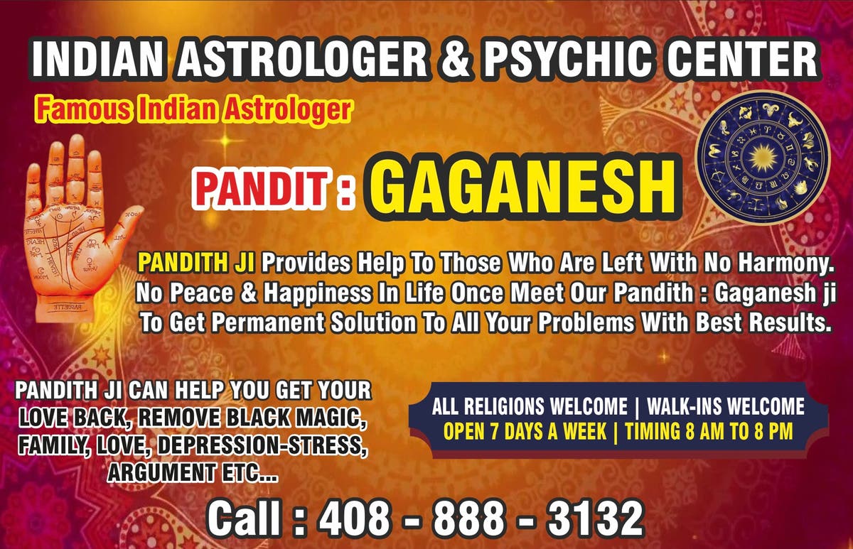 Indian astrologer & spiritual healer Master: Gaganesh