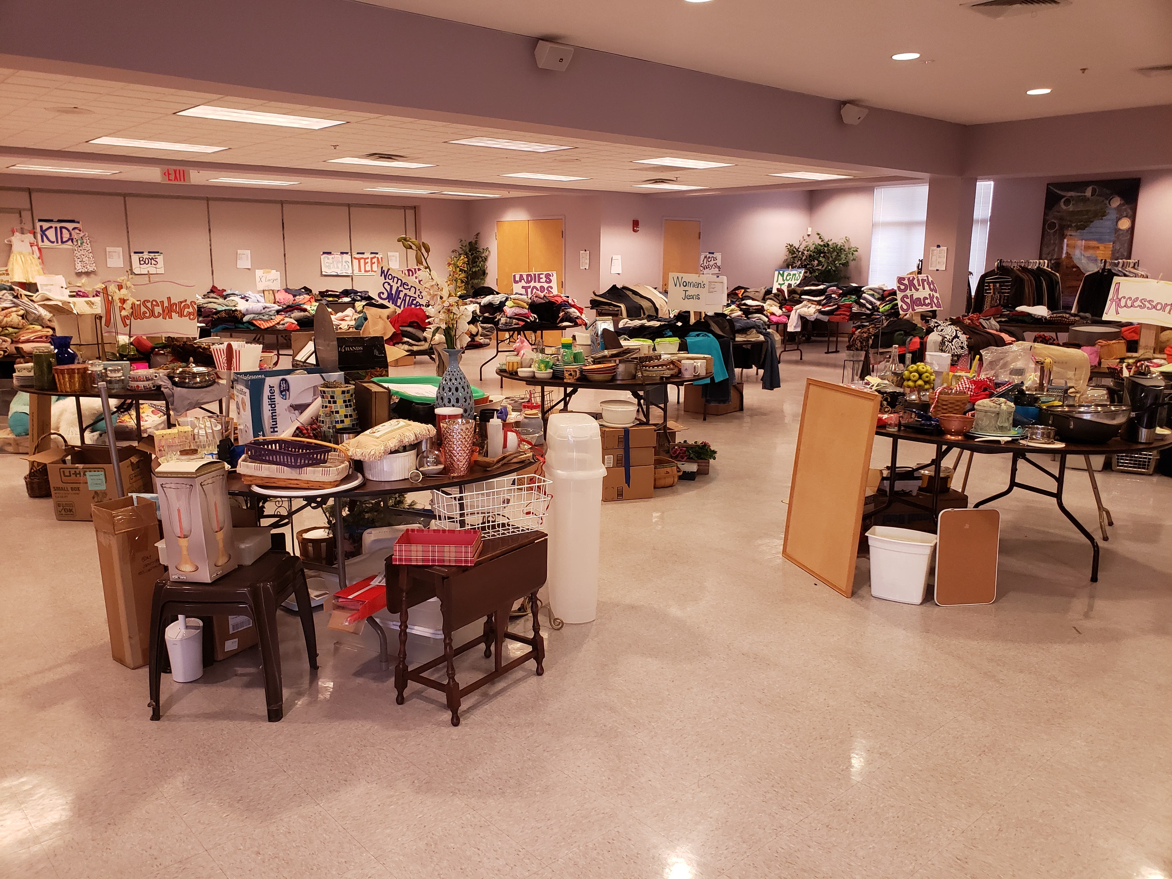Temple Beth Abraham's Huge Multi-Family Rummage Sale
