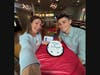 The couple, who tagged @dairyqueentx in TikTok and sparked a collaboration with Texas Dairy Queen Operators' Council (TDQOC), quickly became known as the real-life Mr. & Mrs. Blizzard.  (Courtesy of Olivia Blizzard)