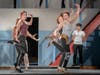 There are several lengthy very entertaining dance numbers that include classic tap dancing. Here SHS Students are rehearsing one of the many Cole Porter classic songs featured in Anything Goes. 