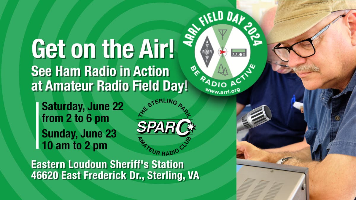 Local Radio Events Jun 22 | Amateur Radio Field Day. Get On The Air! | Ashburn, VA Patch