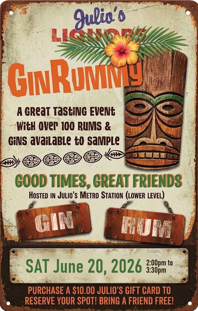Gin Rummy 2026: A Great Tasting Event