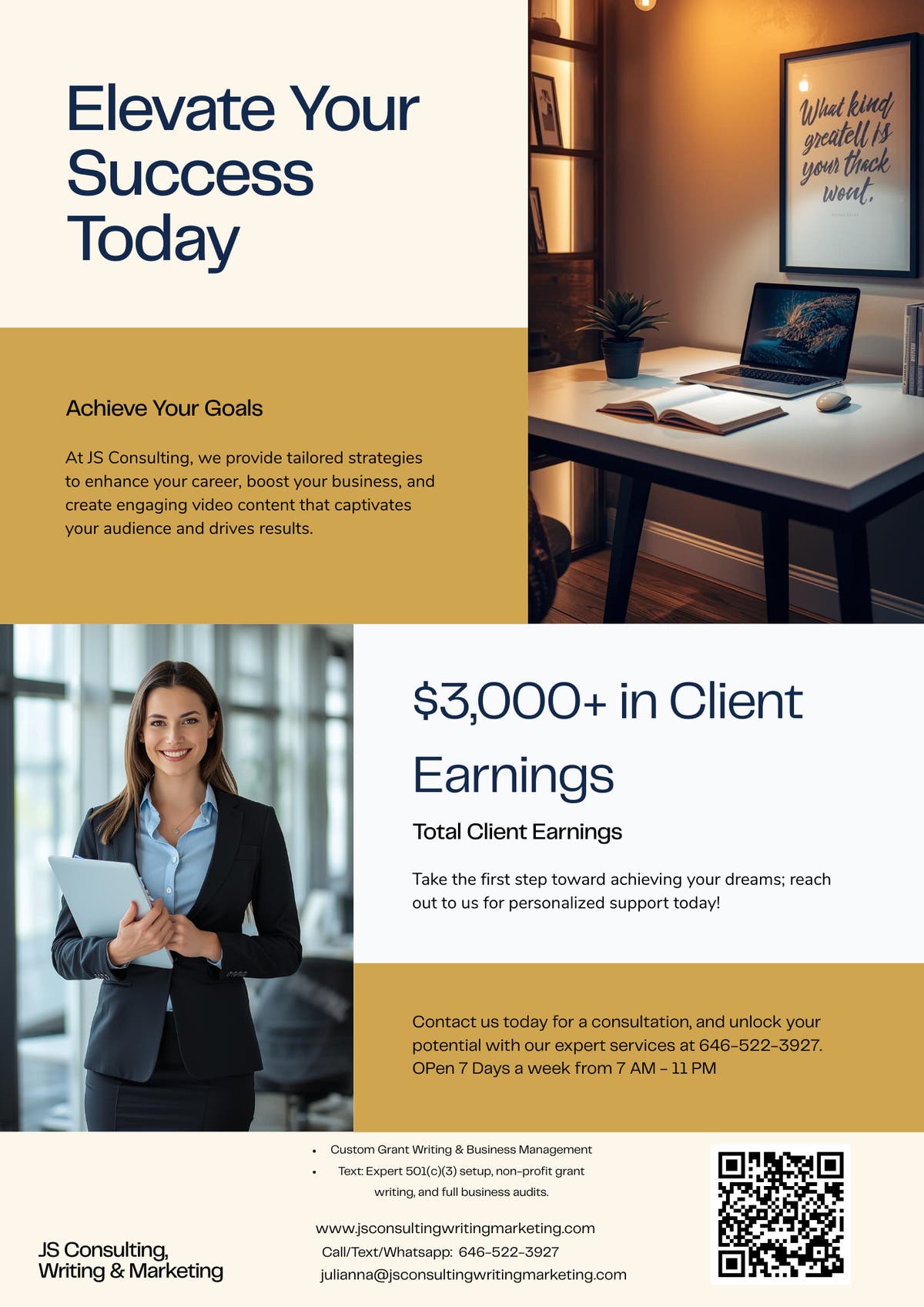 JS Consulting Writing Marketing Marketing