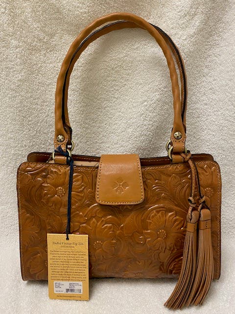 NEW Patricia Nash Leather Satchel $75.00