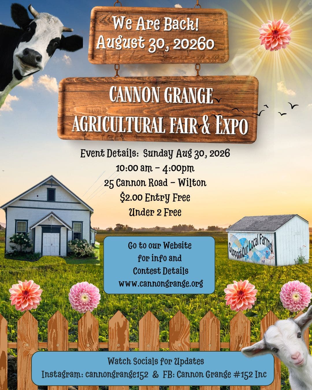 2026 Cannon Grange Agricultural Fair