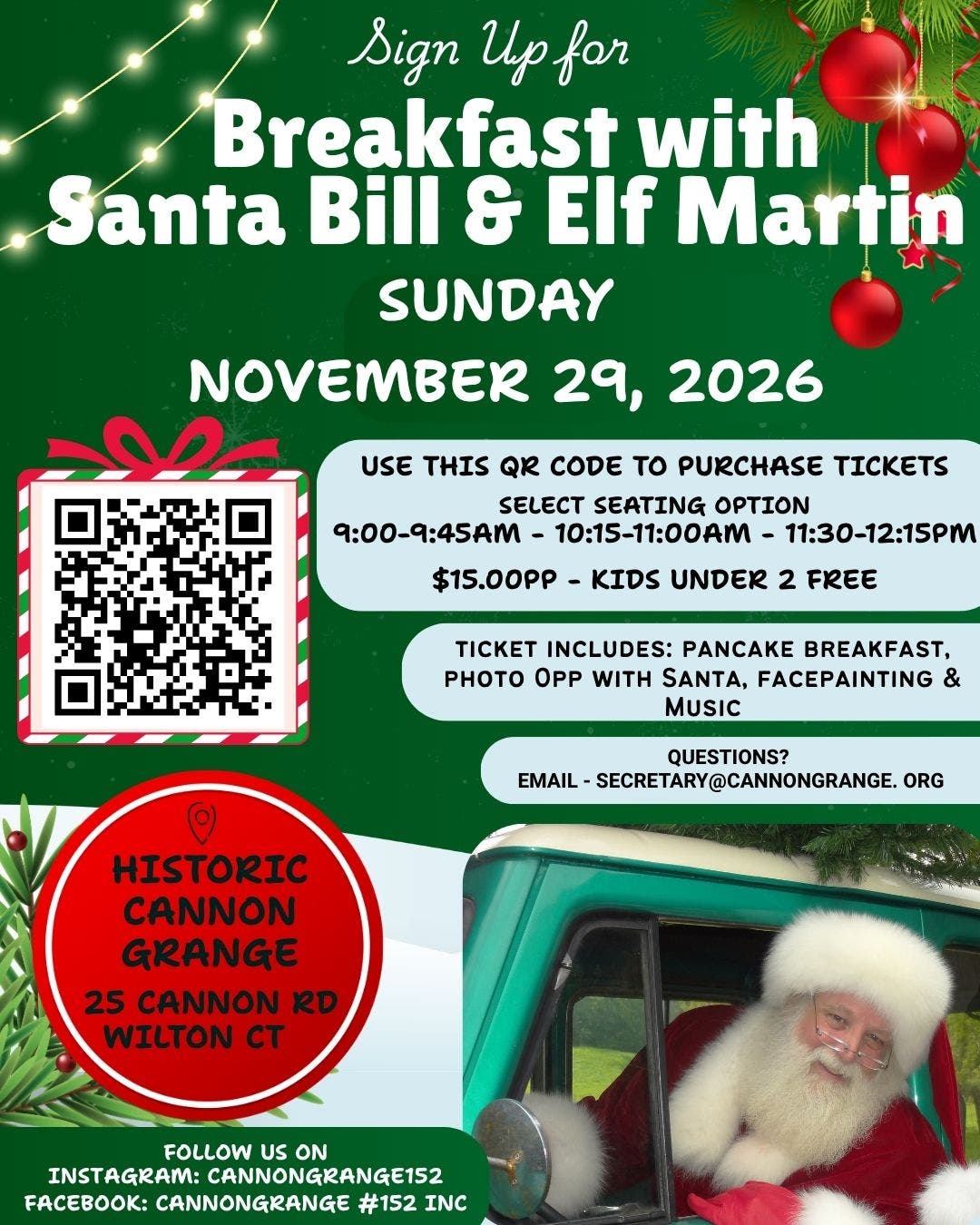 Breakfast with Santa Bill & Elf Martin