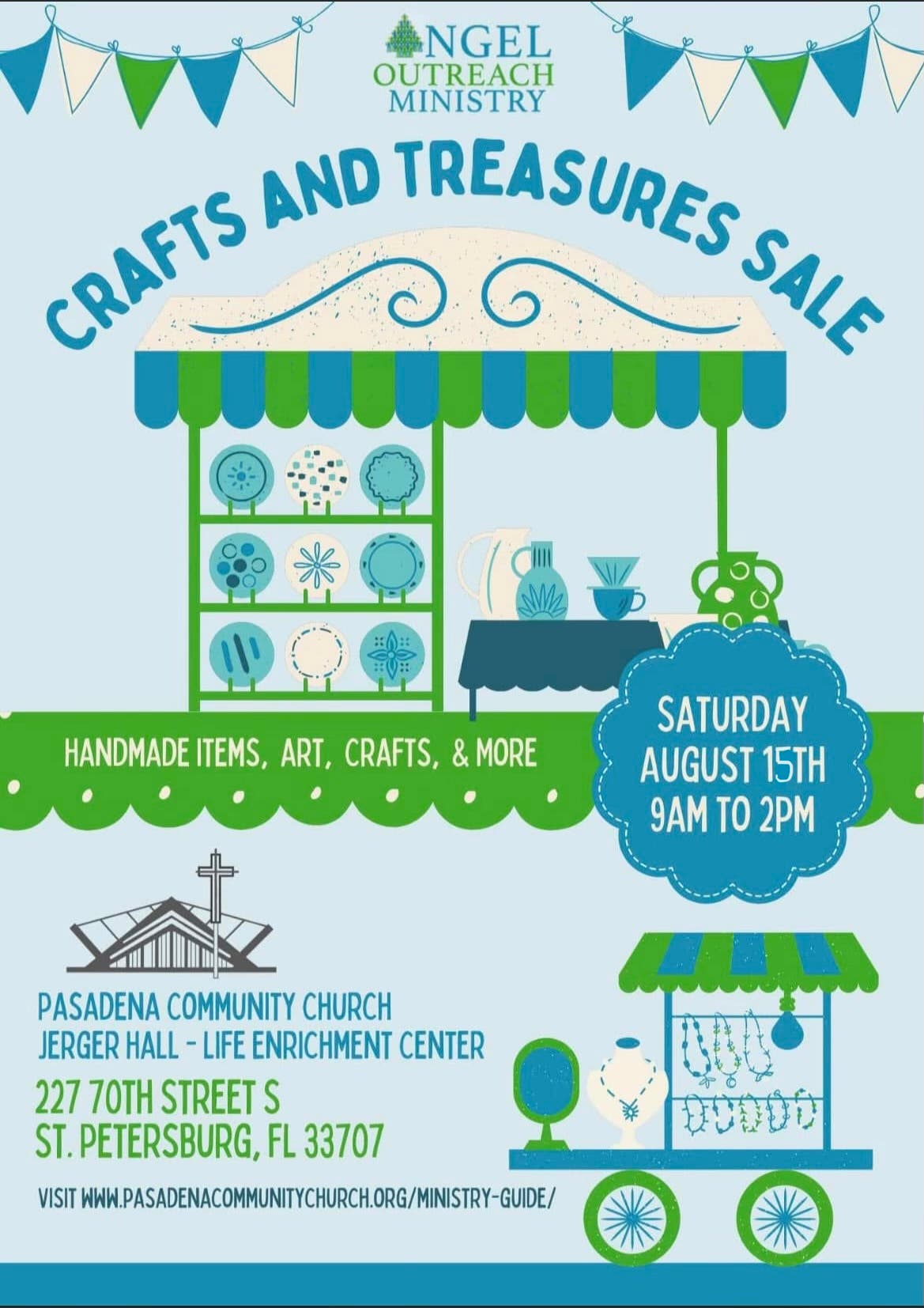 Crafts and Treasures Sale