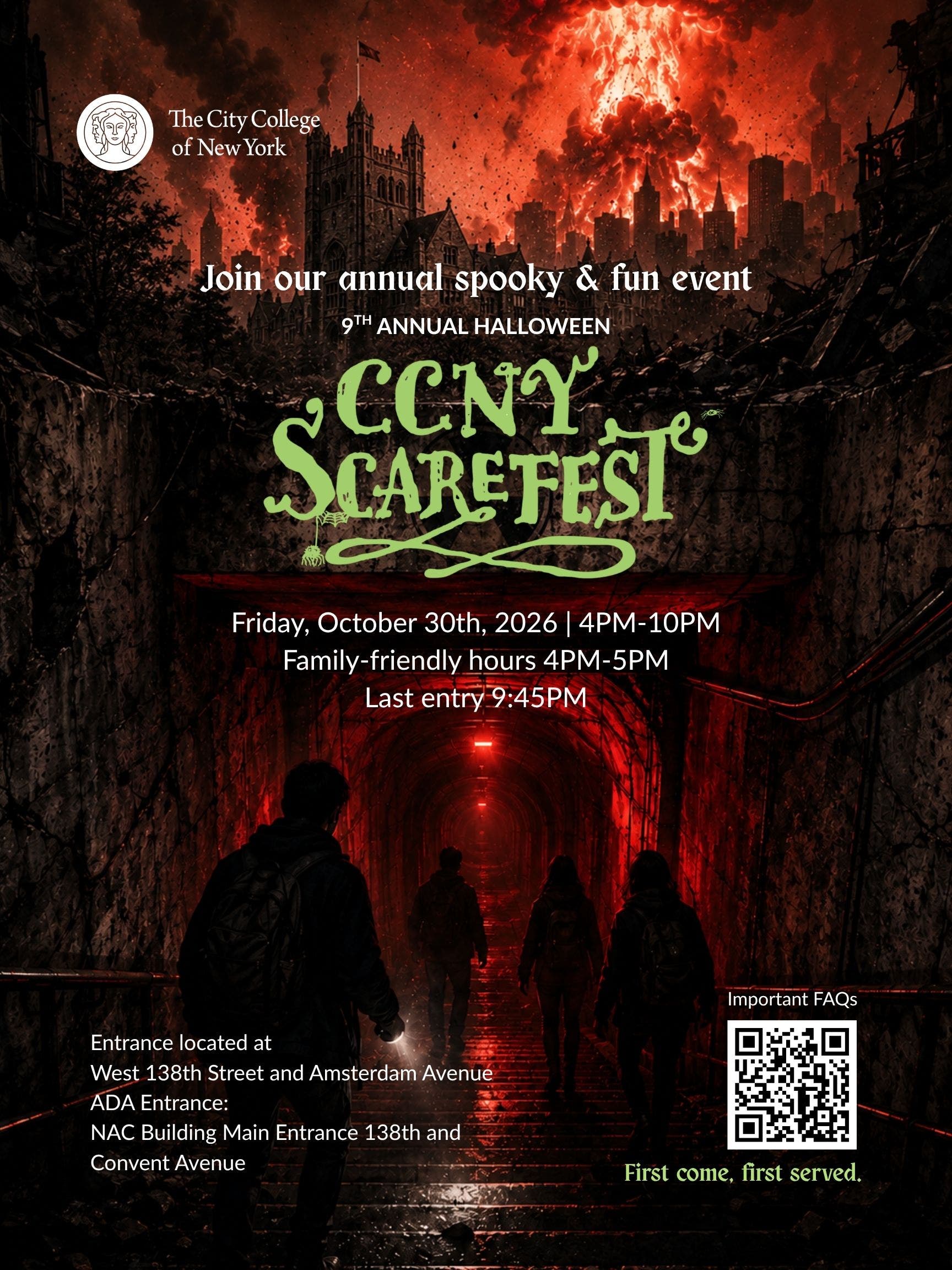 9th Annual Halloween CCNY Scarefest