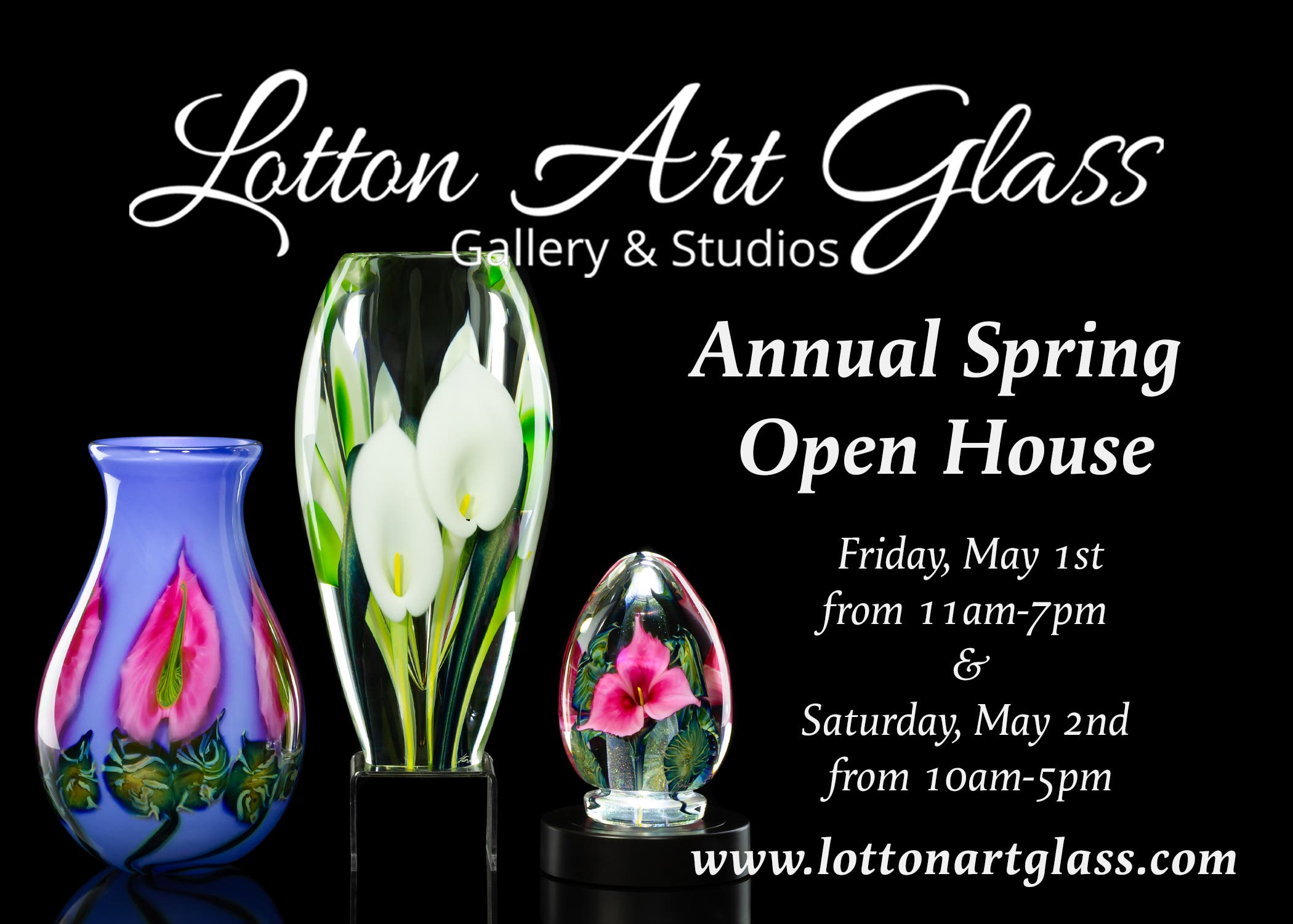 Lotton Art Glass Annual Spring Open House