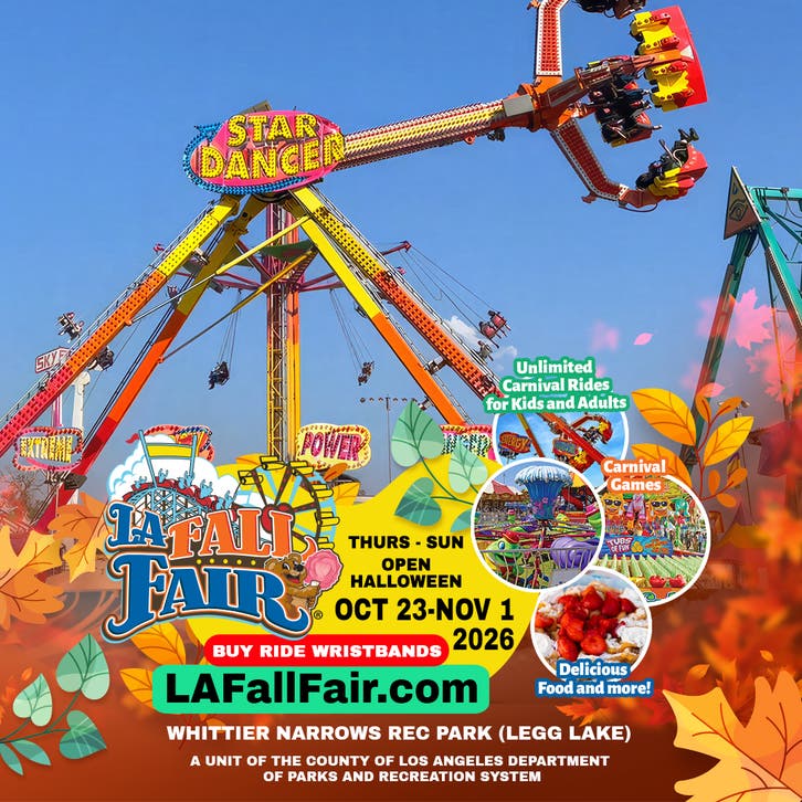 Carnevale Rides Oct 31 | 46th LA Fall Fair - Oct. 23- Nov. 1, 2026 - Open Halloween ...