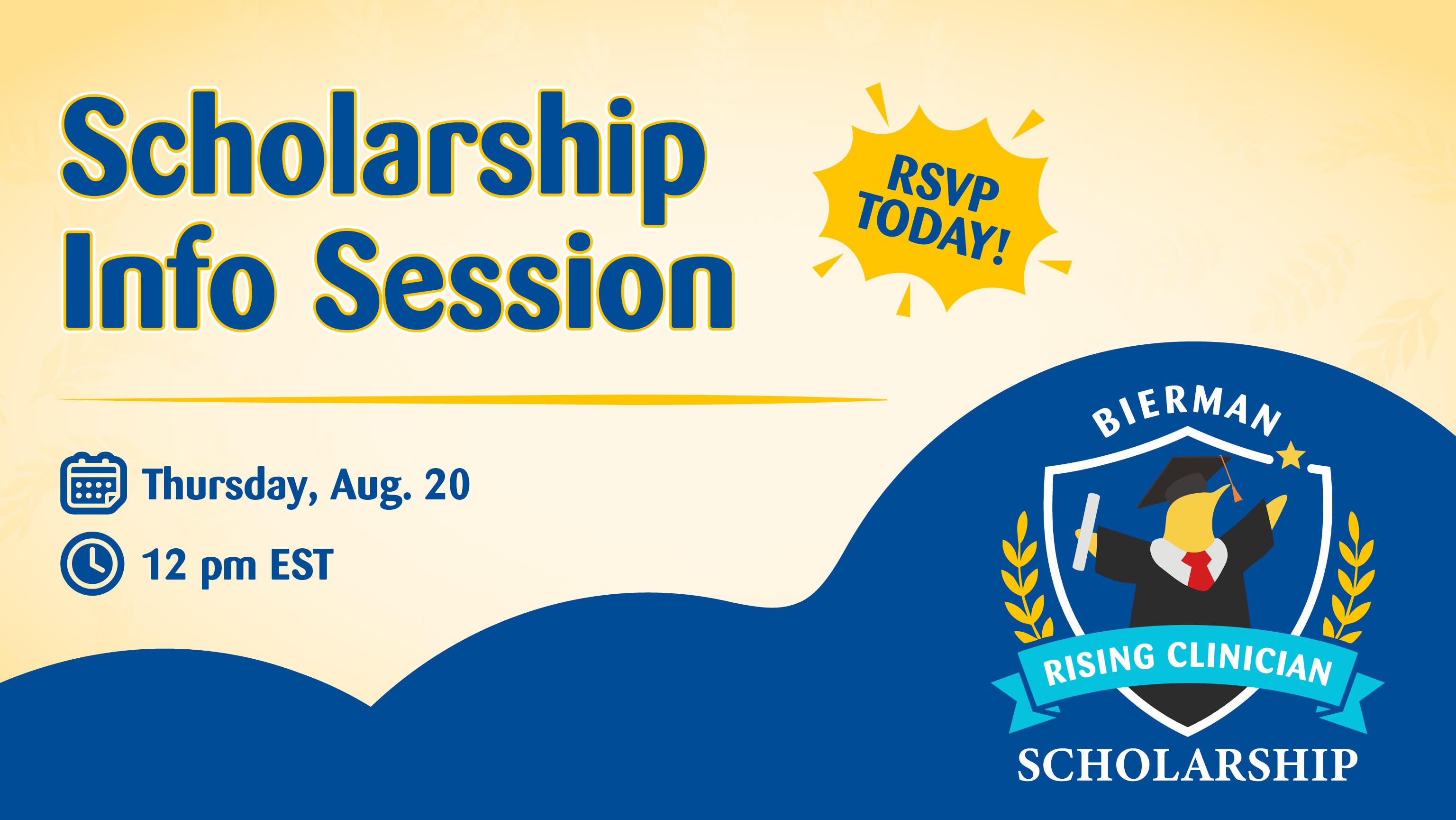 Rising Clinician Scholarship Info Session!