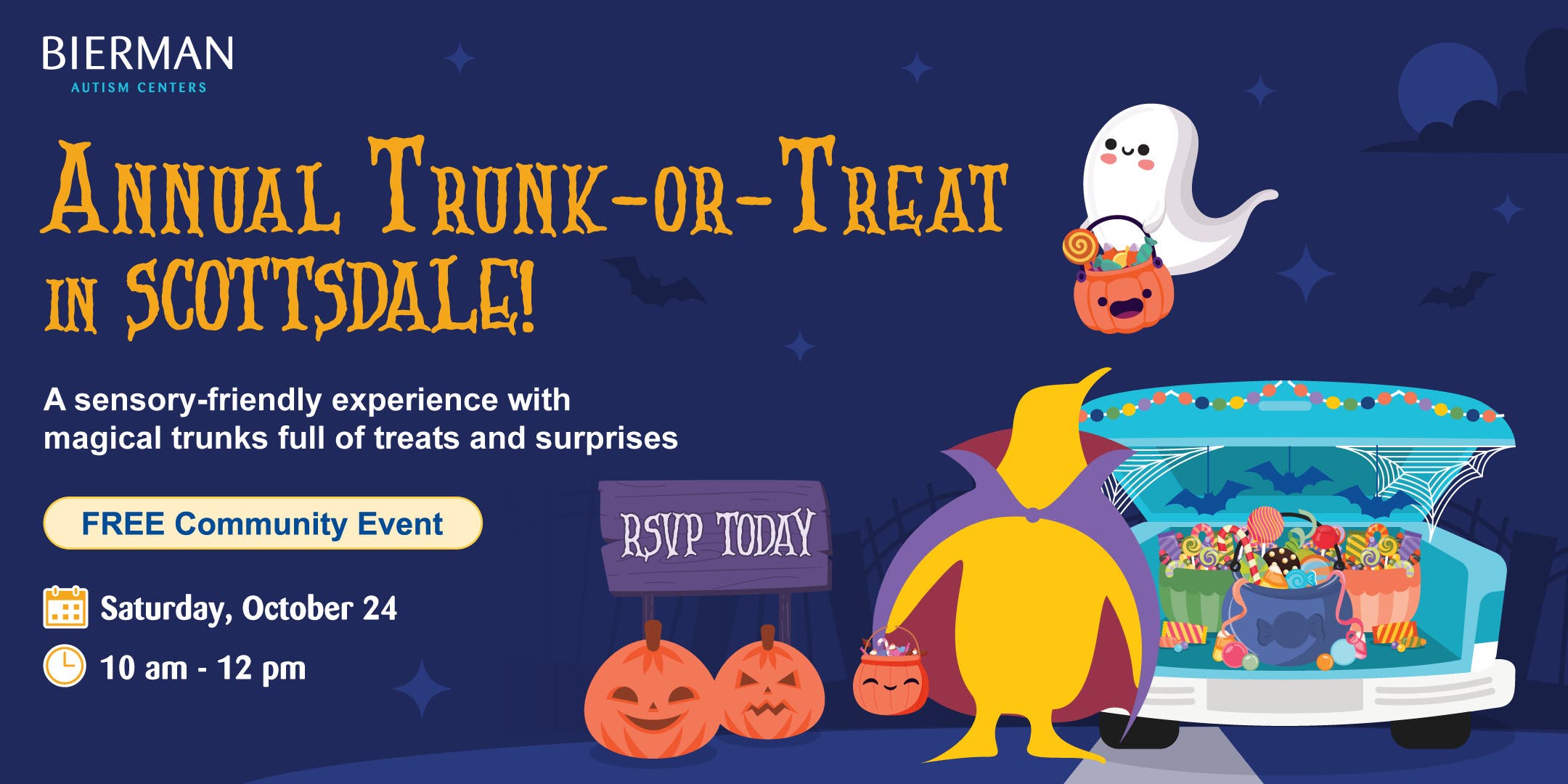 Sensory-Friendly Trunk-or-Treat in Scottsdale!