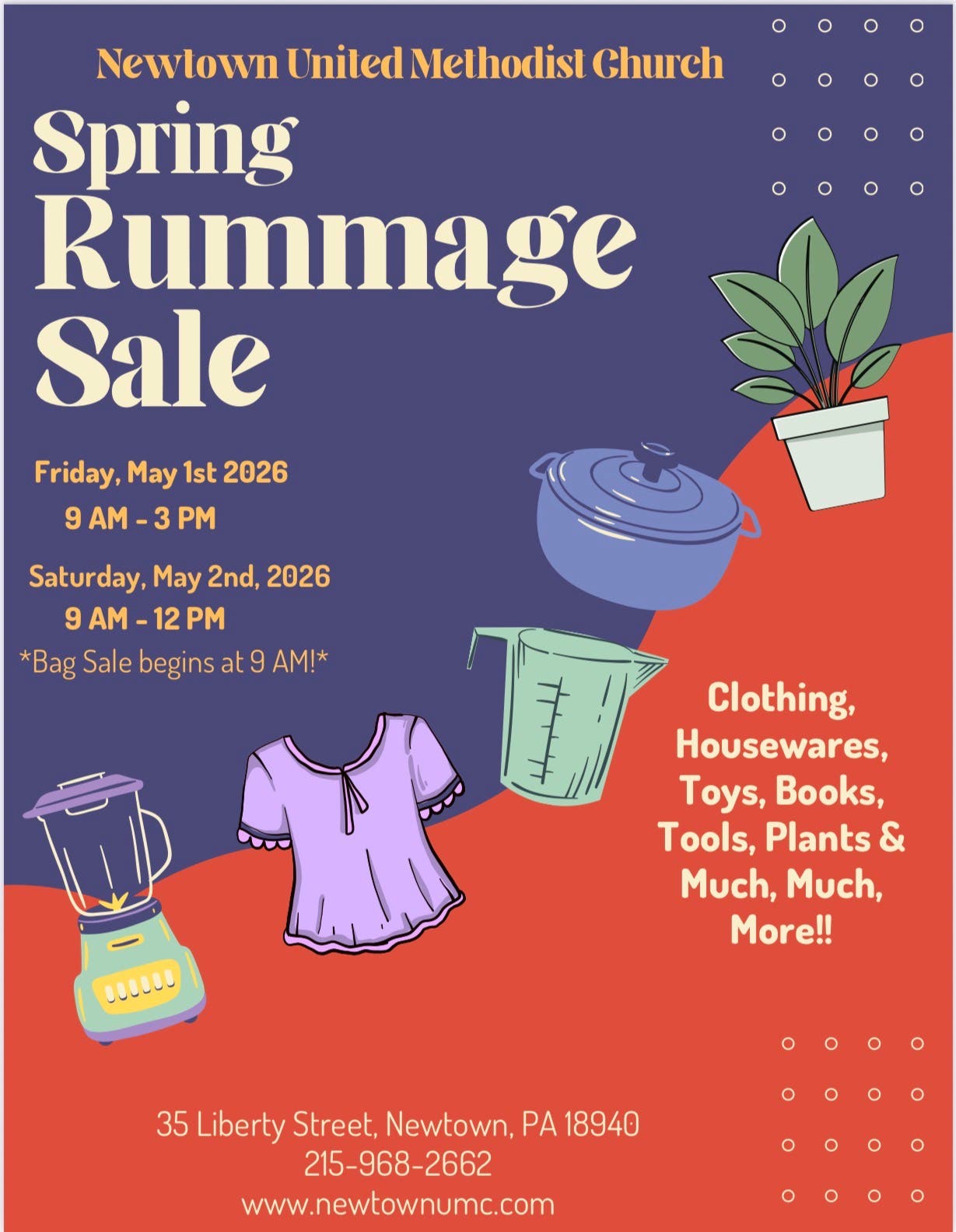 Spring Rummage Bag Sale
