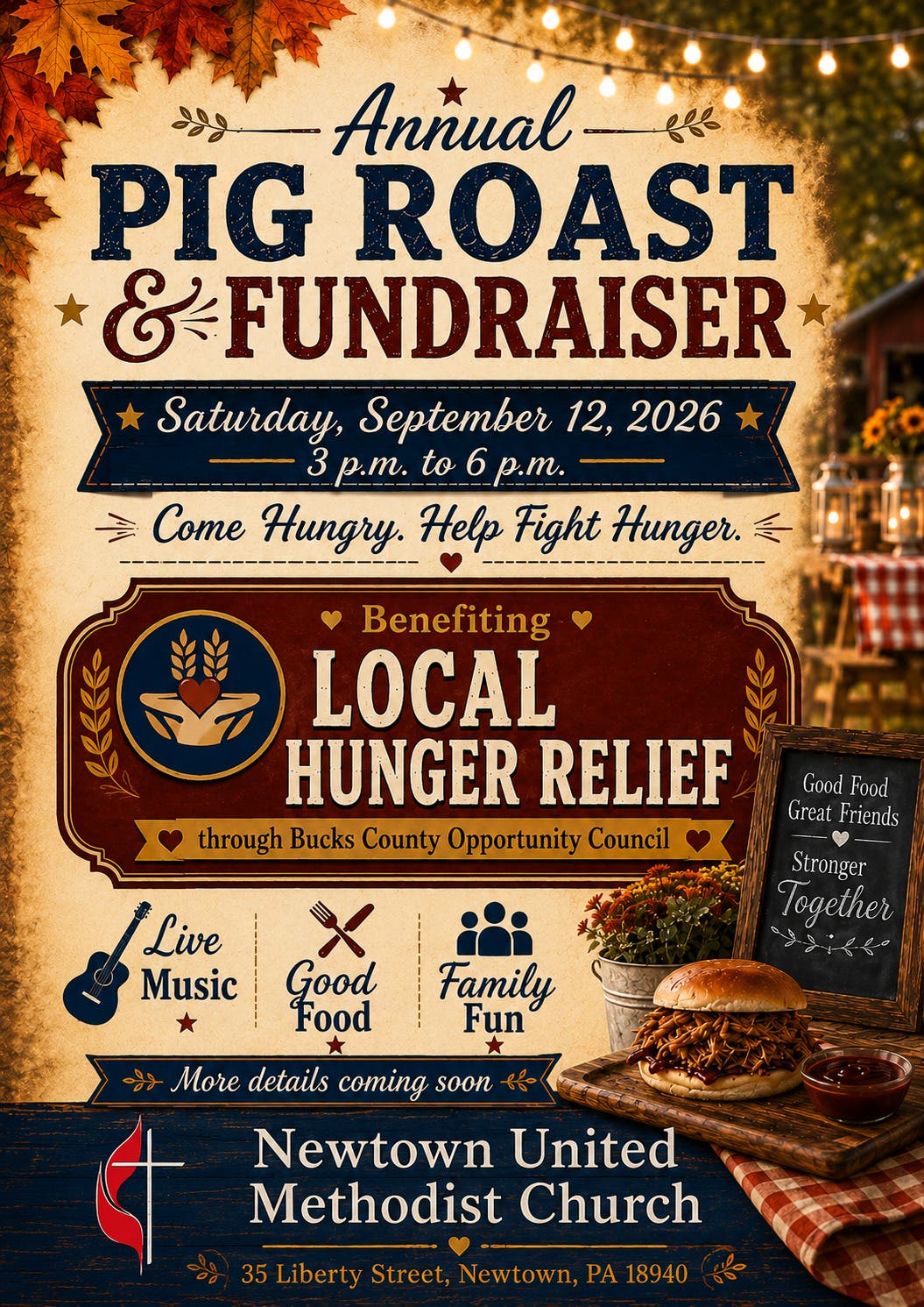 Annual Pig Roast, Music, Games