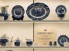 Liberty Blue china, collected by millions of Americans during the Bicentennial, is on display at the Orinda Historical Society window as part of local America 250 commemorations.