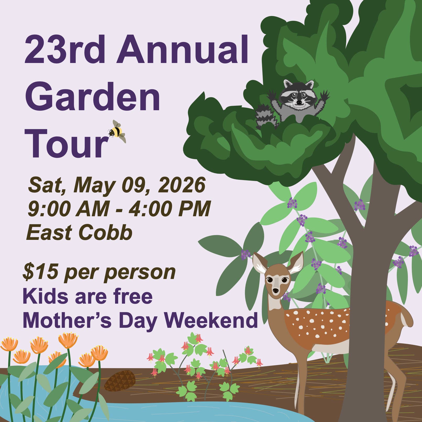 Cobb Master Gardener 23rd Annual Garden Tour