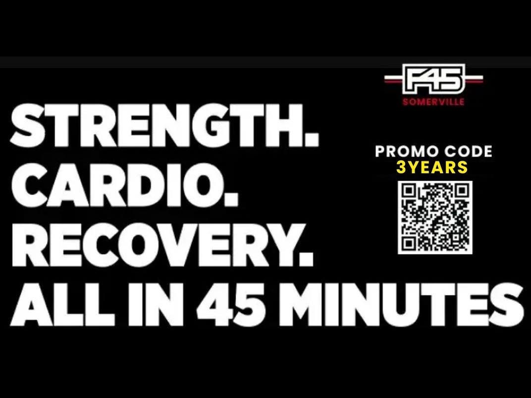 ALL WEEK - COMMUNITY workout (the best 45min of your day) - F45 Training in Somerville