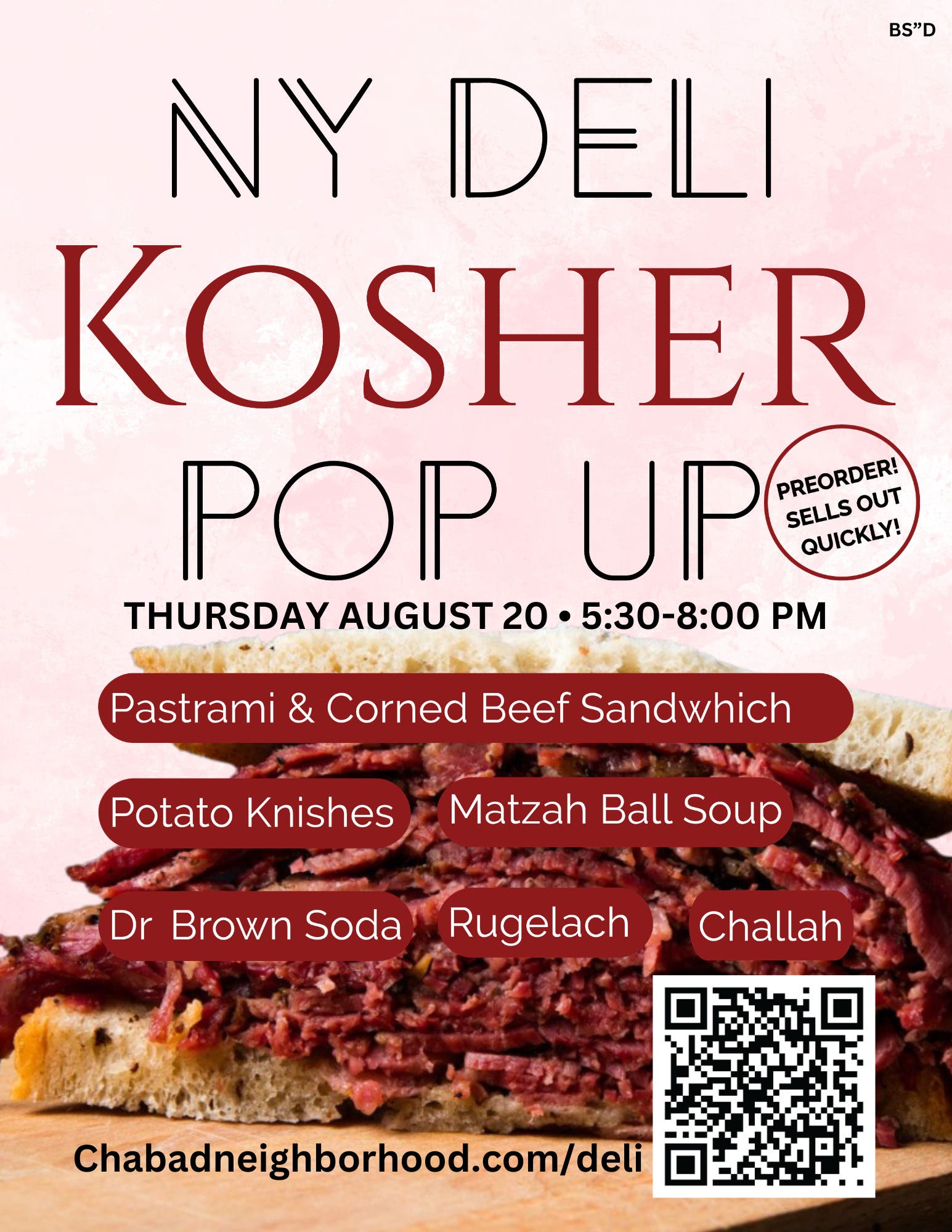NY Deli Kosher Pop Up