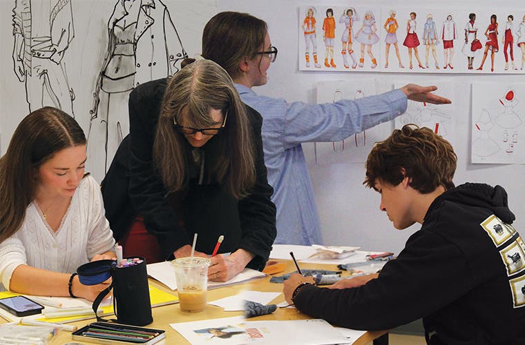 Fashion Portfolio Prep for High School
