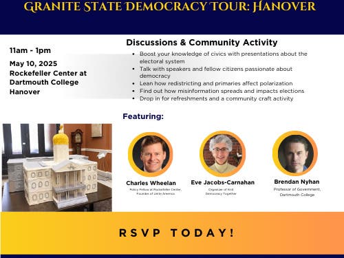 Granite State Democracy Tour - Hanover