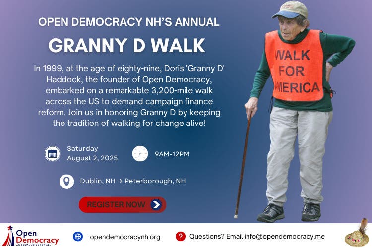 Granny D Memorial Walk