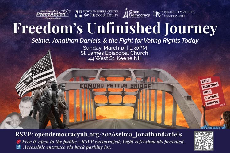 Selma Remembrance Event: Freedom's Unfinished Journey