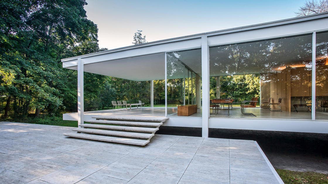 Summer Evening Guided Tour at Edith Farnsworth House