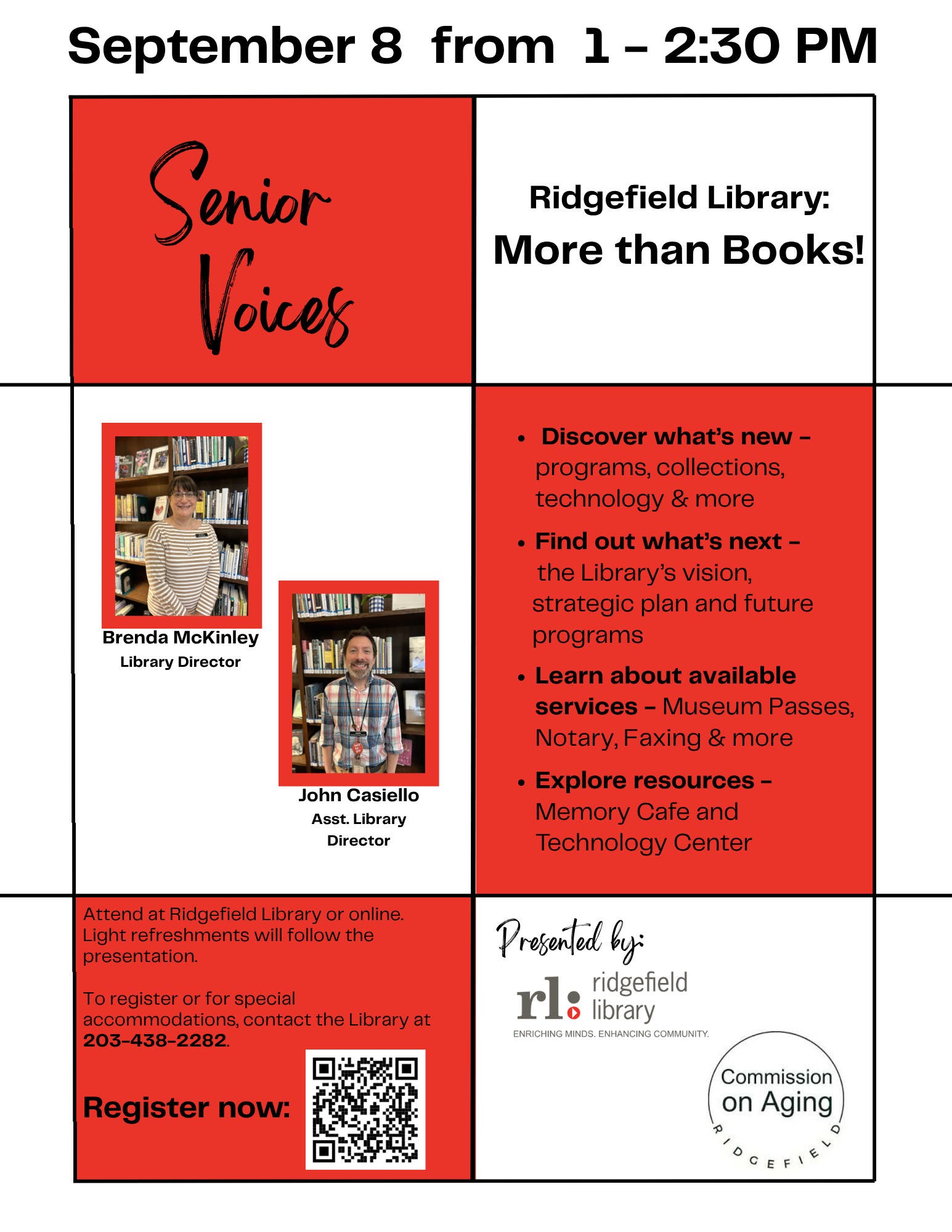 "Check Out" Everything the Ridgefield Library Has to Offer