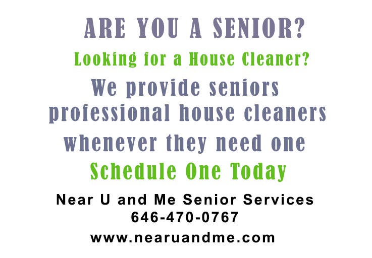 Are You a Senior? Looking for a House Keeper?