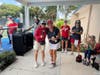 Nikki Roth and Catherine Barton, Founder of National Women's Pickleball Foundation
