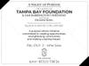 Tampa Bay Foundation to Launch with Inaugural “A Night of Purpose” Fundraiser on October 2 