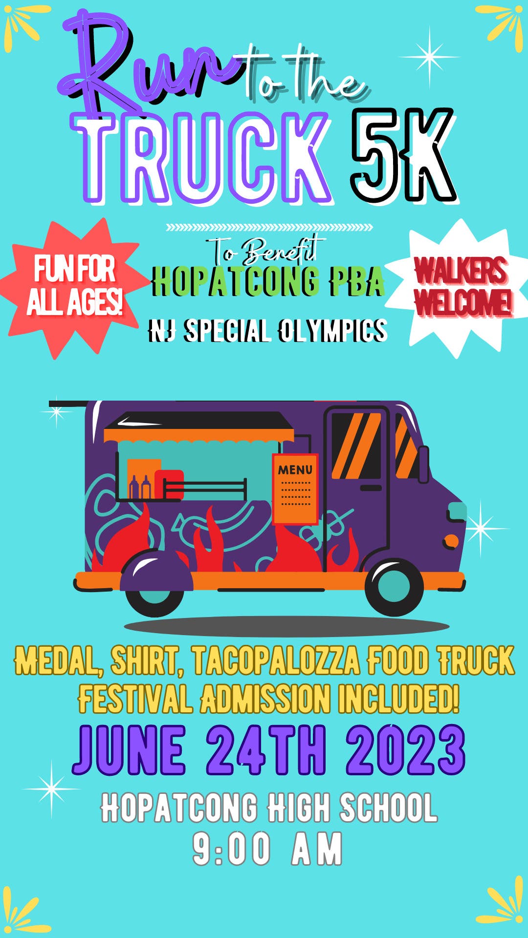 Jun 24 Run to the Truck 5K Hopatcong, NJ Patch