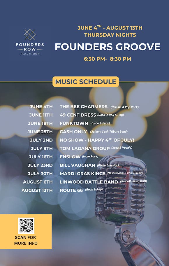 Founders Groove : Live Music at Founders Row