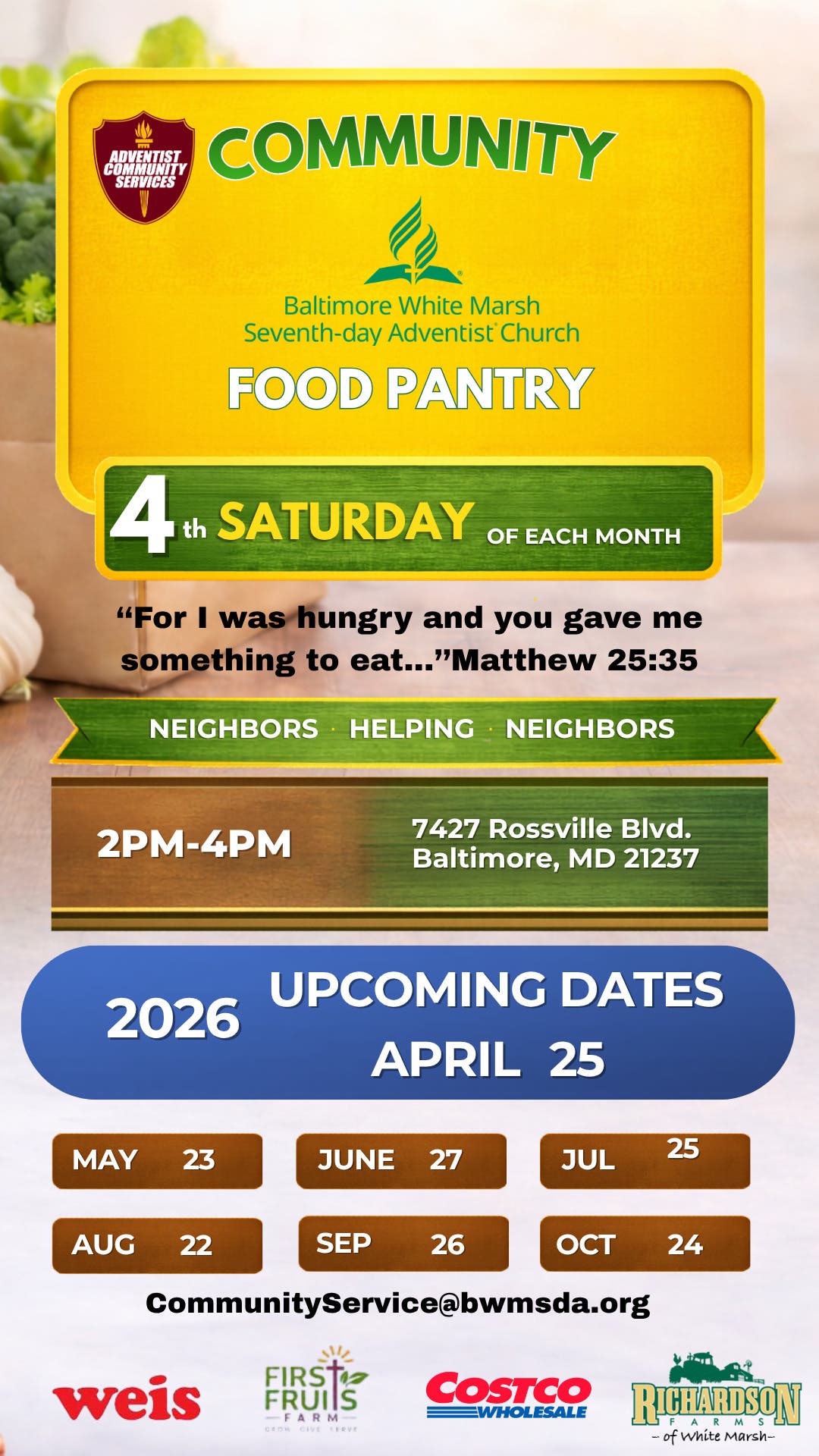 Community Food Pantry