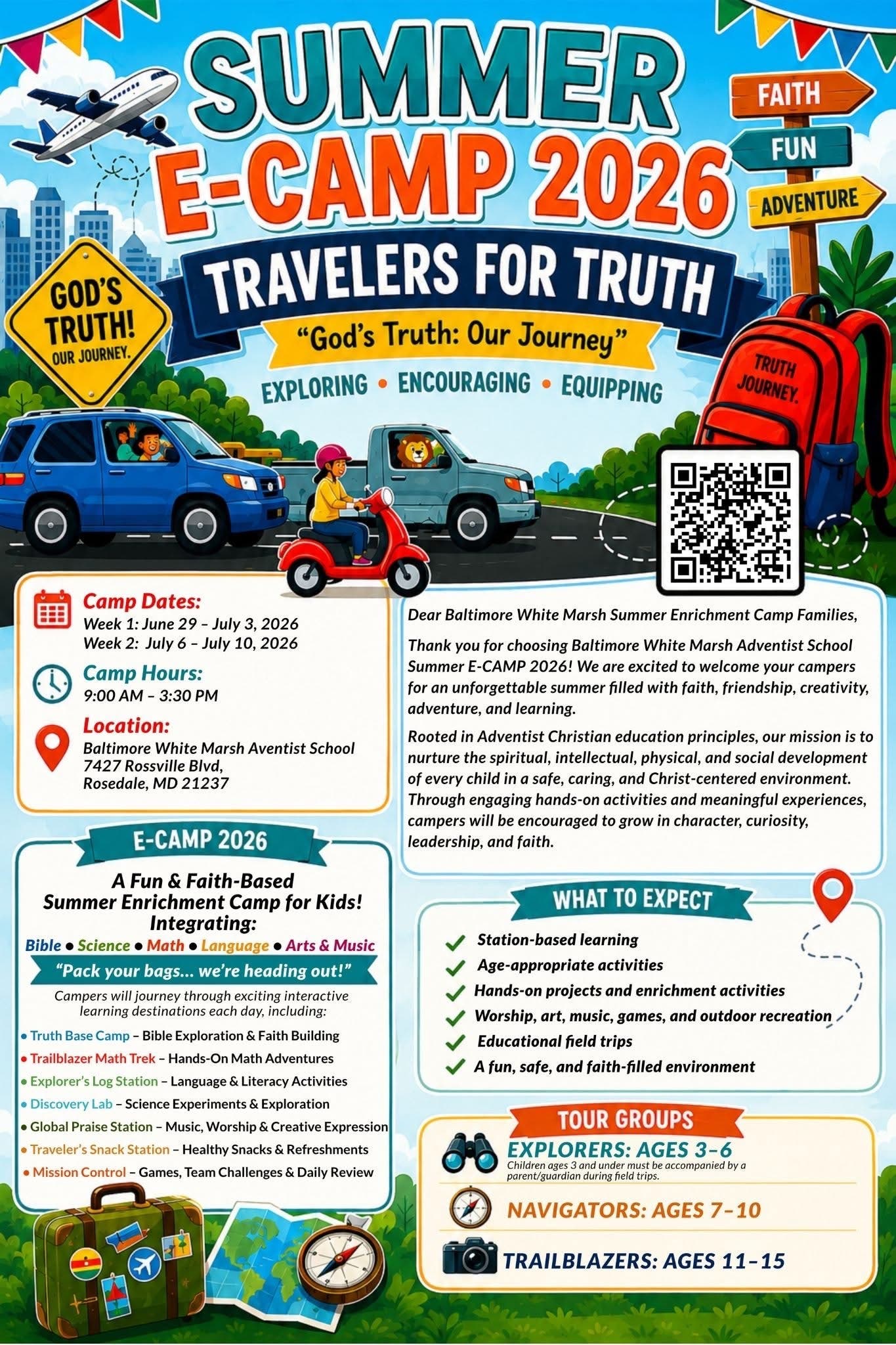 Summer E-Camp 2026: Travelers For Truth