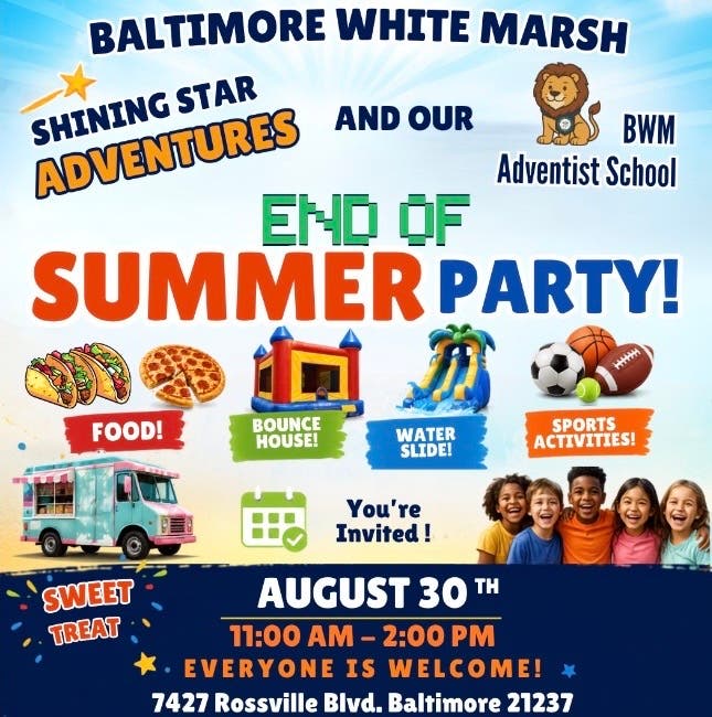 End Of Summer Party!