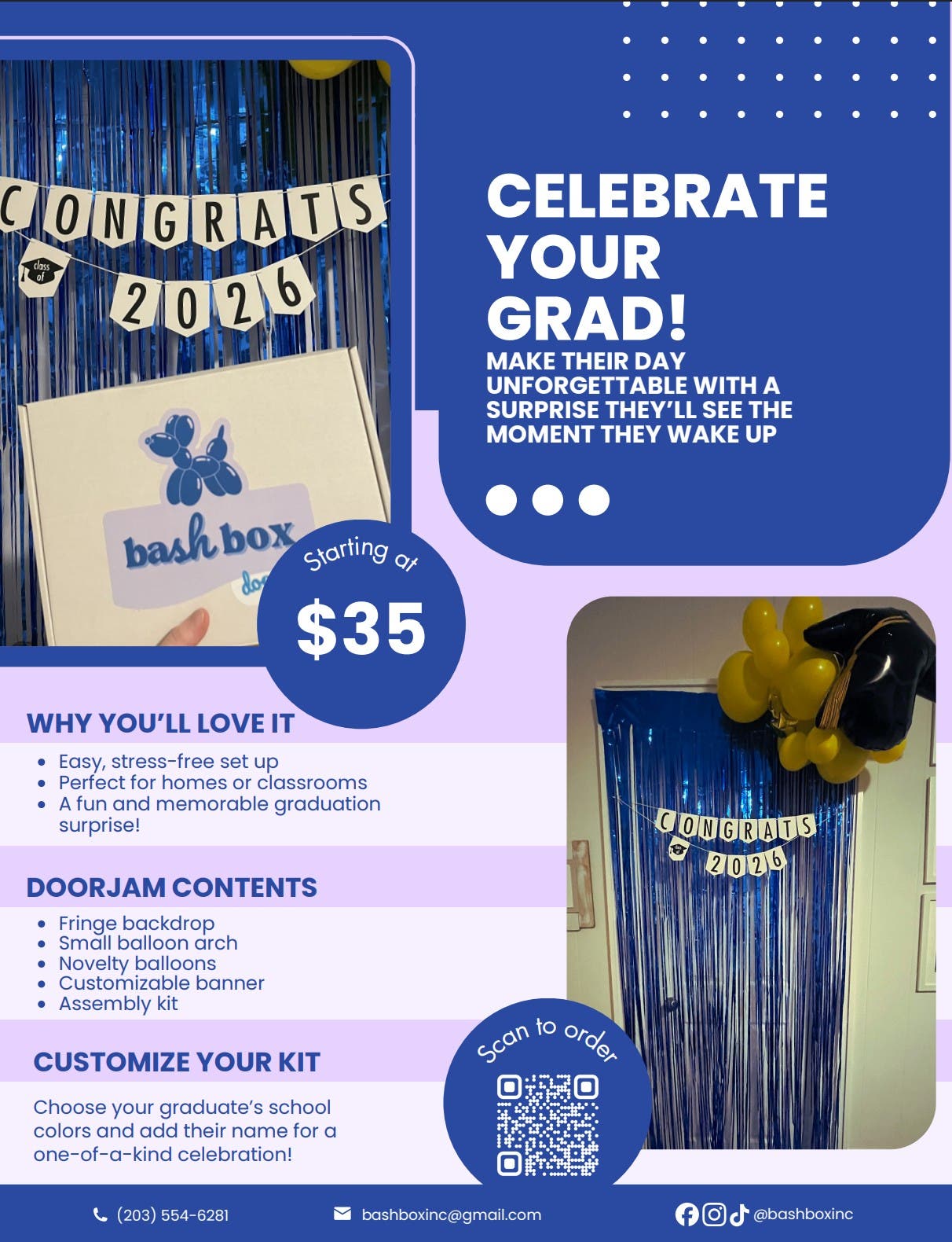 Project Grad Bash Box Fundraiser (FINAL DAY)