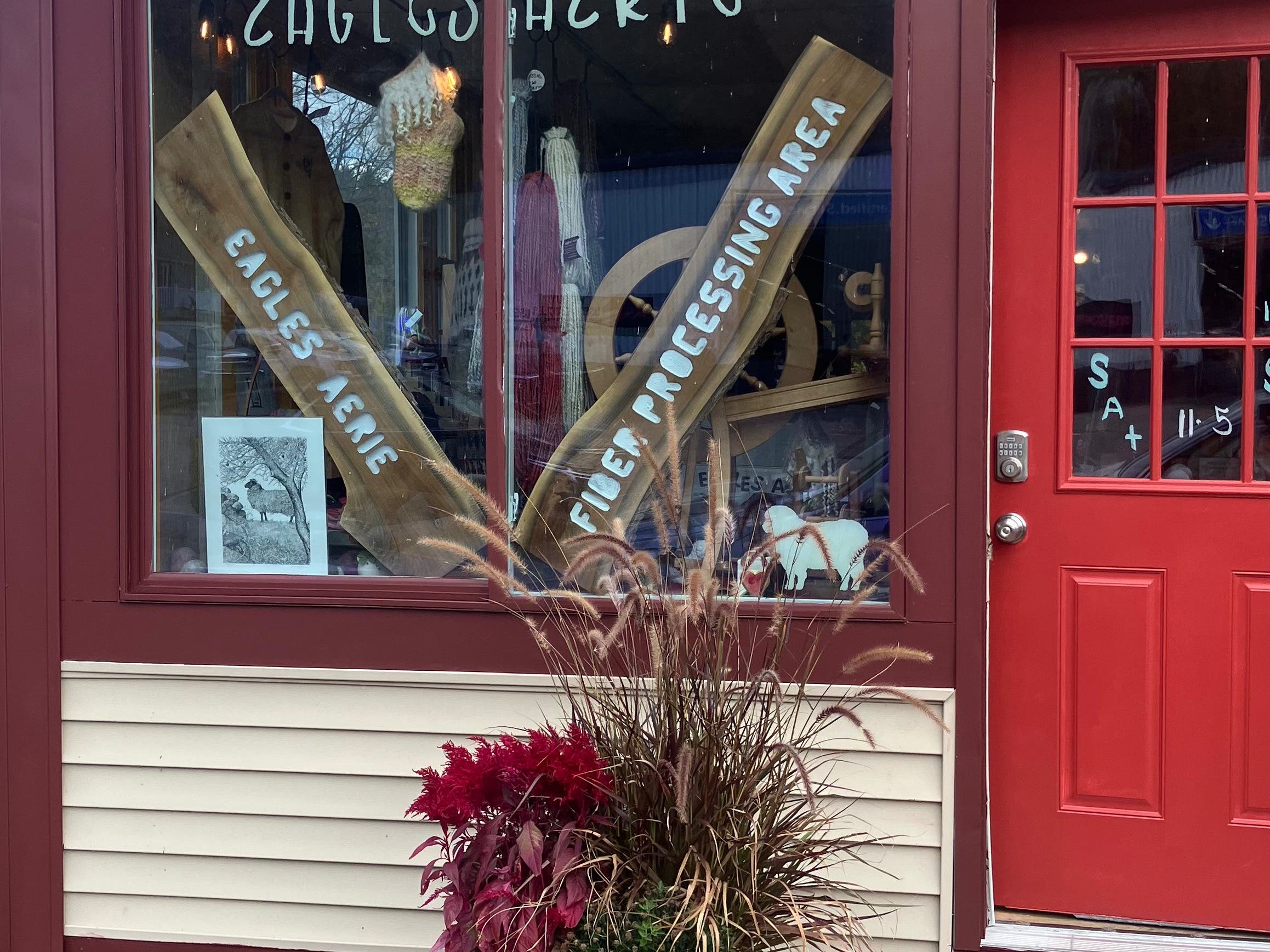 Eagles Aerie, fiber processing & shop, Celebrates Year 3! 