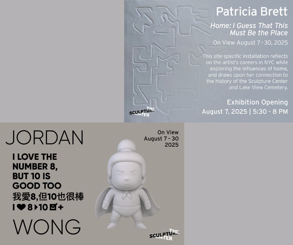 Dual Exhibition Openings: Jordan Wong, Patricia Brett