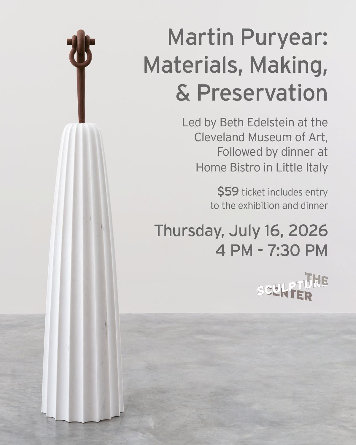 Martin Puryear: Materials, Making, and Preservation