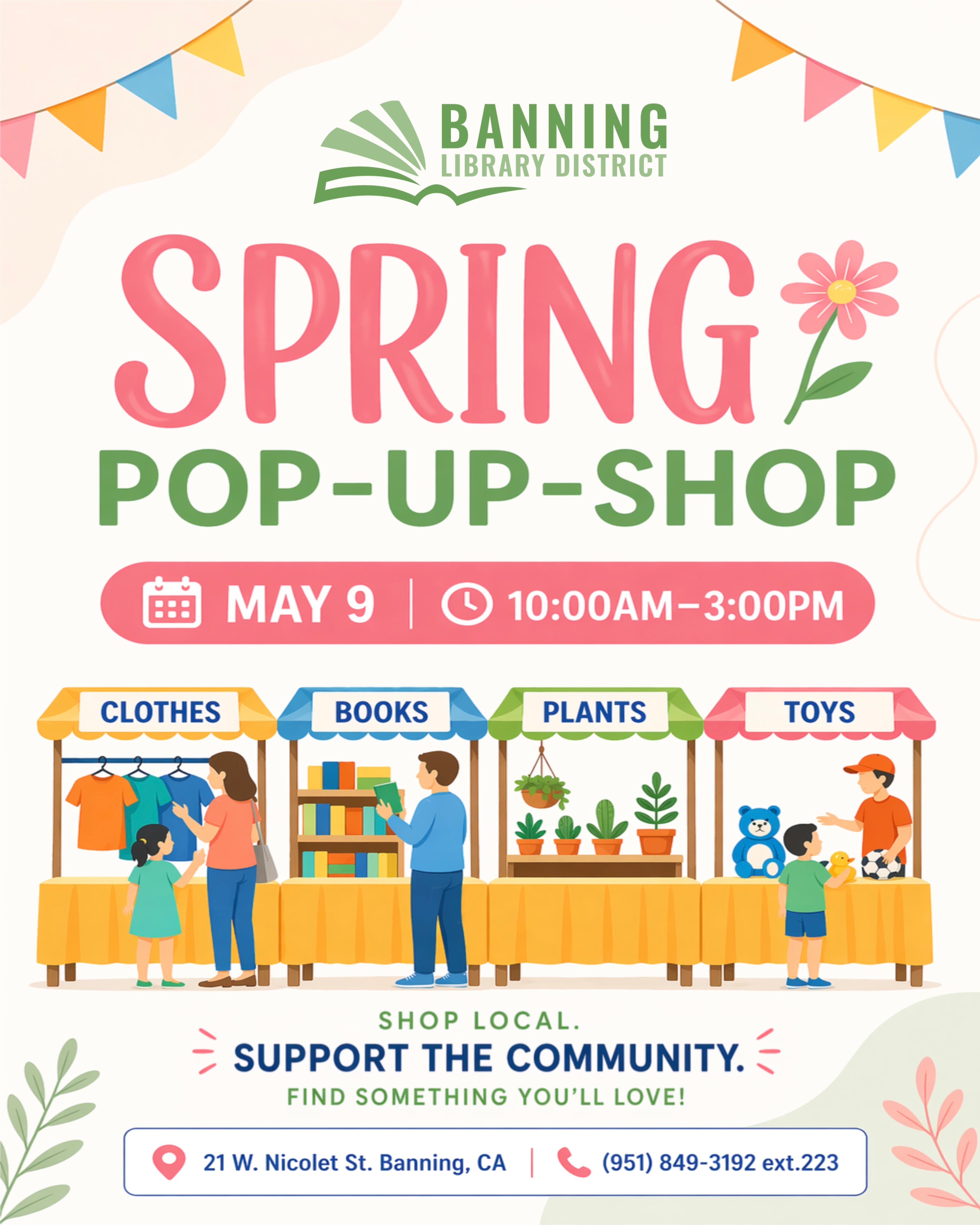 Spring Pop-Up Shop