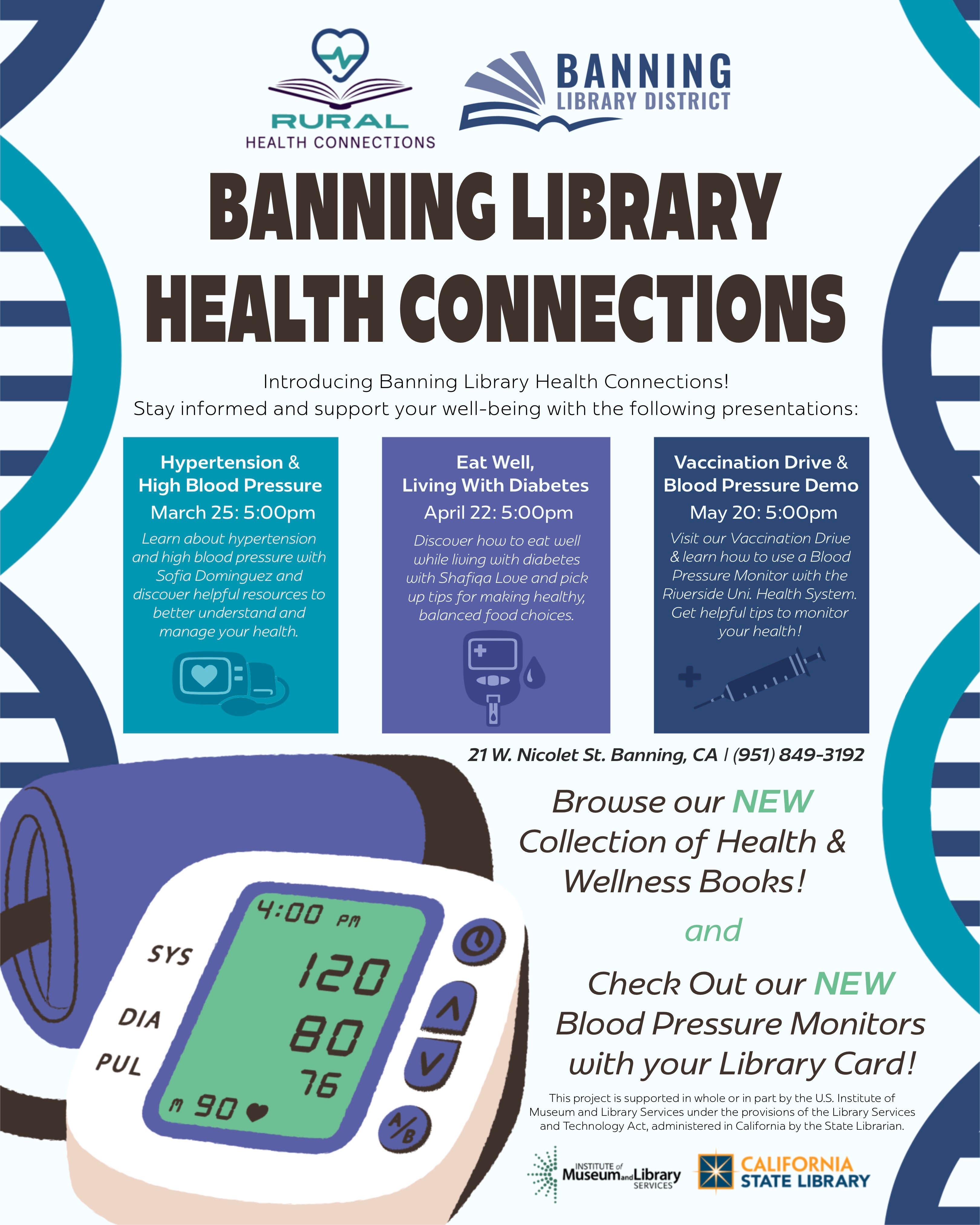 Banning Library Health Connections