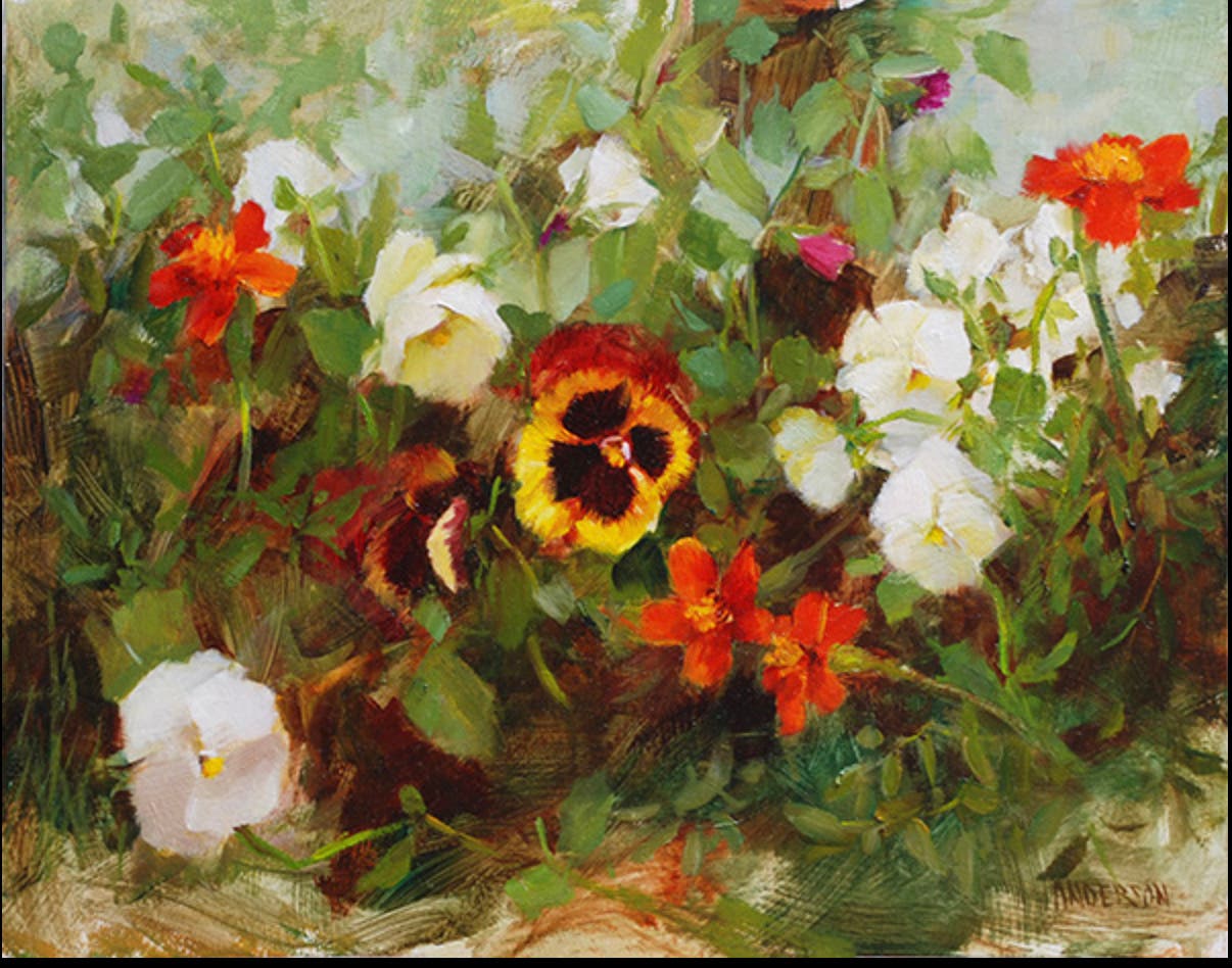 Oil Painting Demo by Kathy Anderson